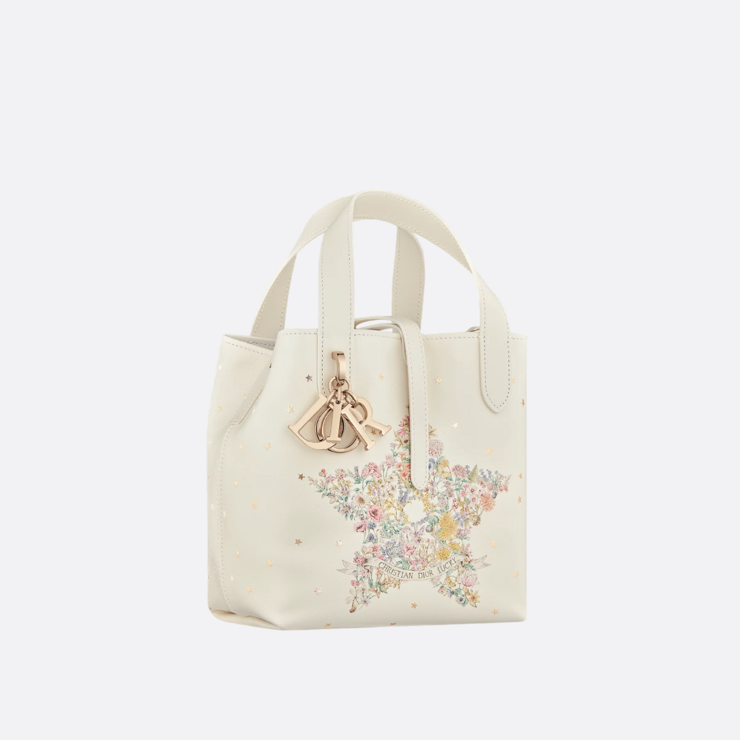 VERTICAL TOTE BAG DIOR LUCKY DIOR TOUJOURS SMALL