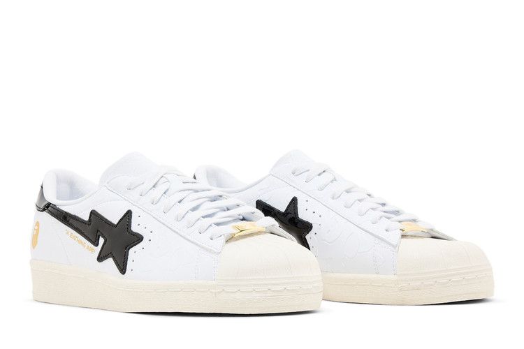 adidas Superstar Vintage Bape White Black