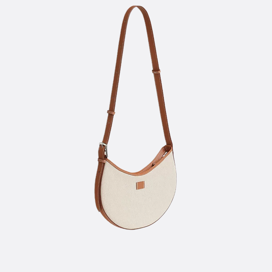 P'TIT ARÇON TOILE &amp; LEATHER BAG HERMÈS