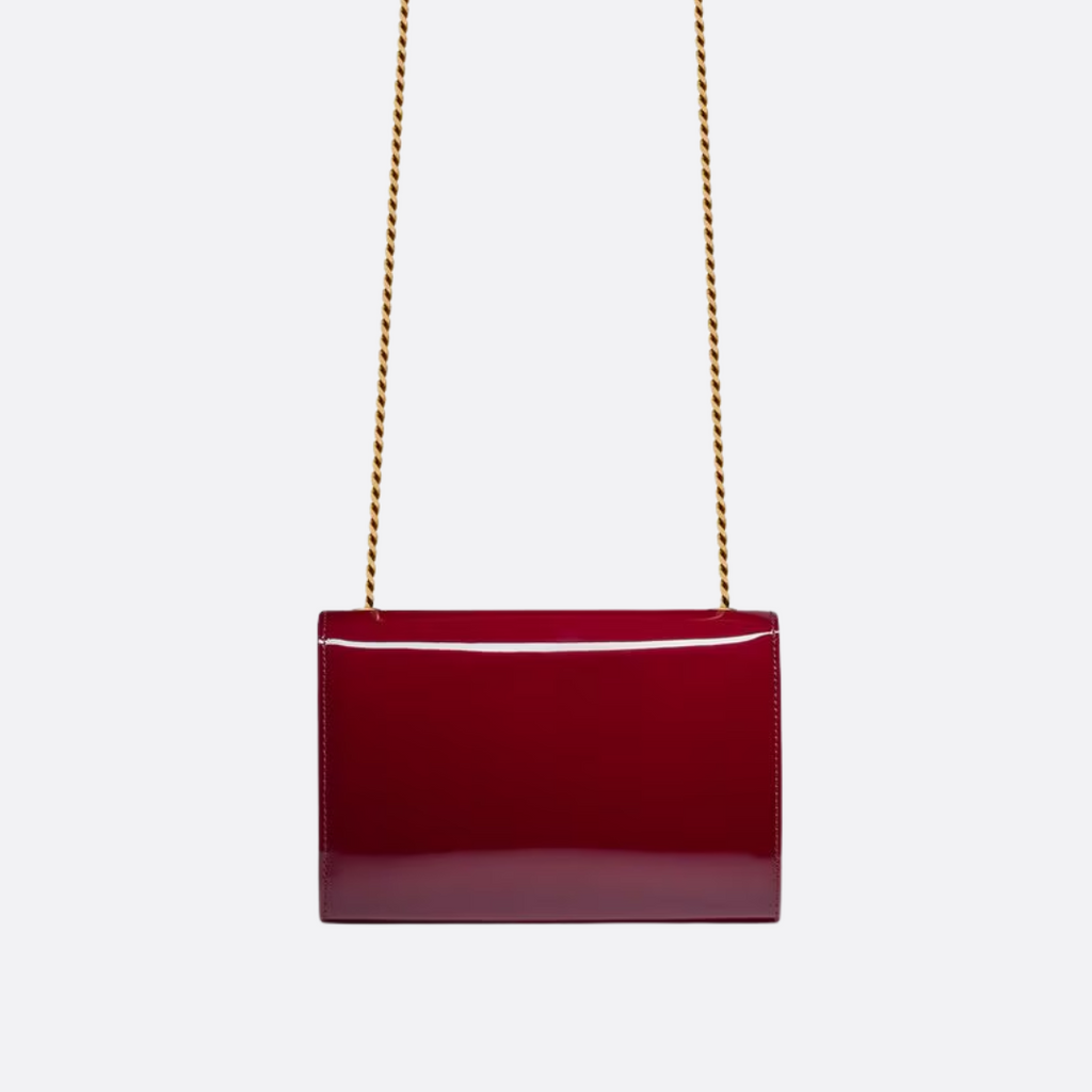 YVES SAINT LAURENT KATE SMALL PATENT LEATHER