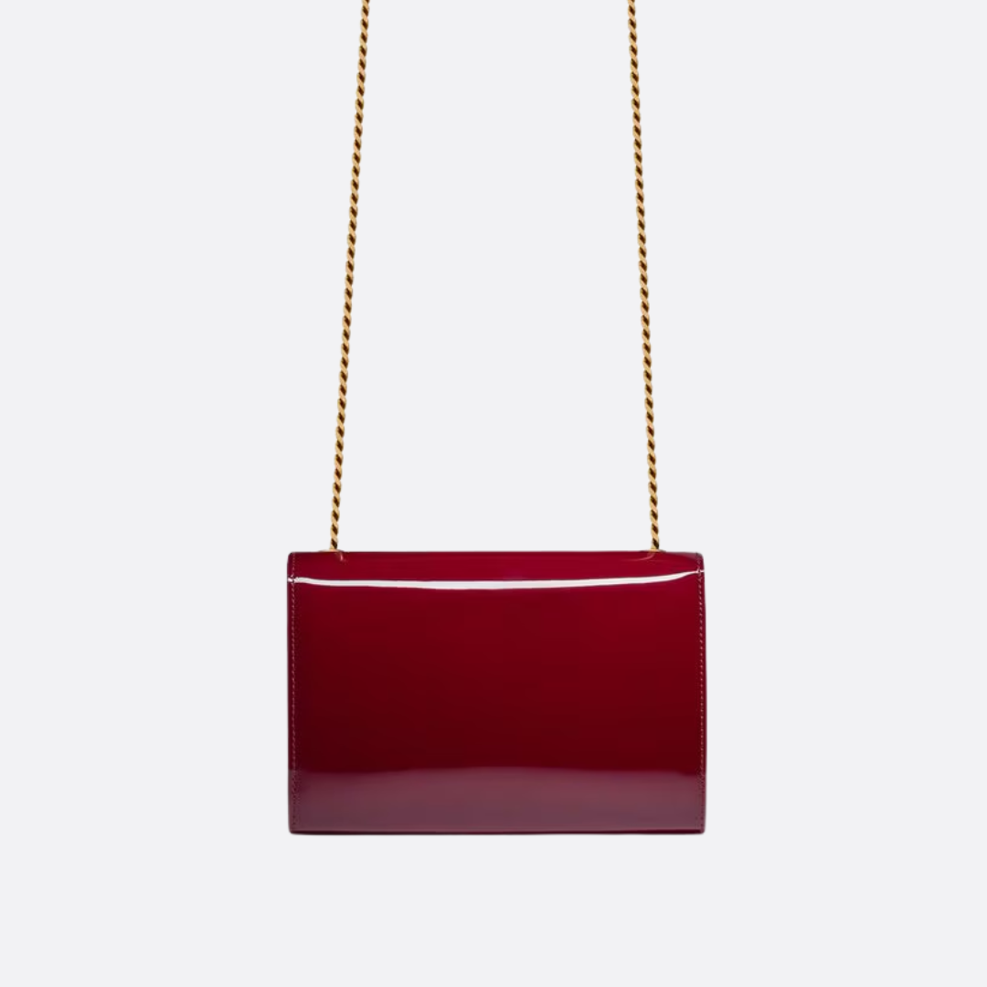 YVES SAINT LAURENT KATE SMALL PATENT LEATHER