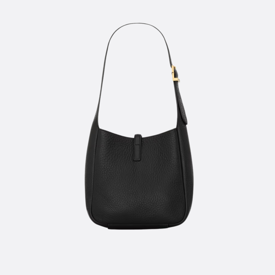 SAINT LAURENT – BABY LE 5 À 7 SOFT GRAINED LEATHER BAG
