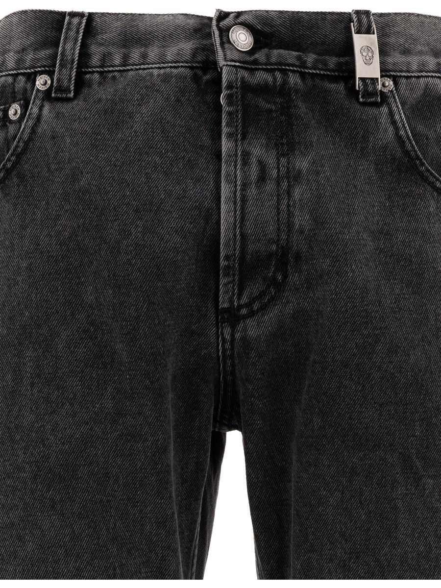 Alexander Mcqueen "Metal Plate" jeans