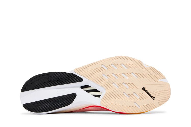 adidas Adizero Boston 12 Ivory Core Black Solar Red