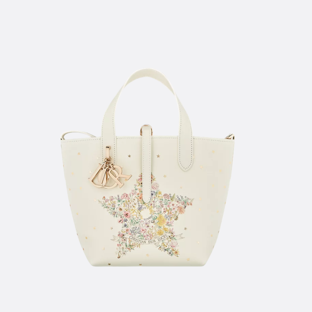 VERTICAL TOTE BAG DIOR LUCKY DIOR TOUJOURS SMALL