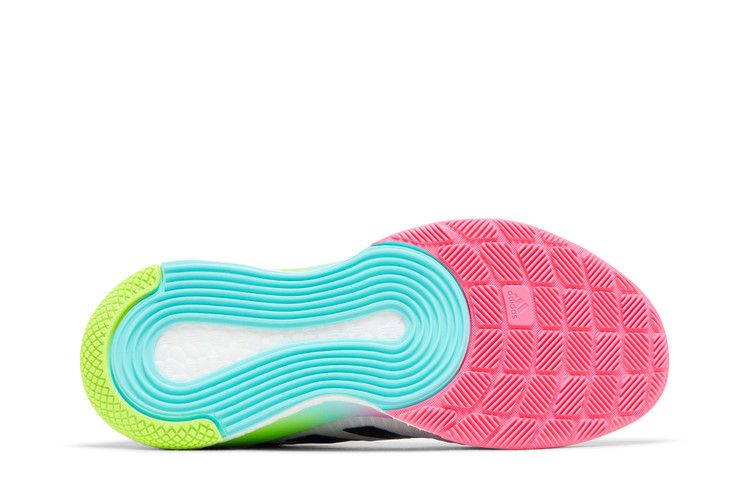 adidas Crazyflight Mid White Purple Aqua (Women's)