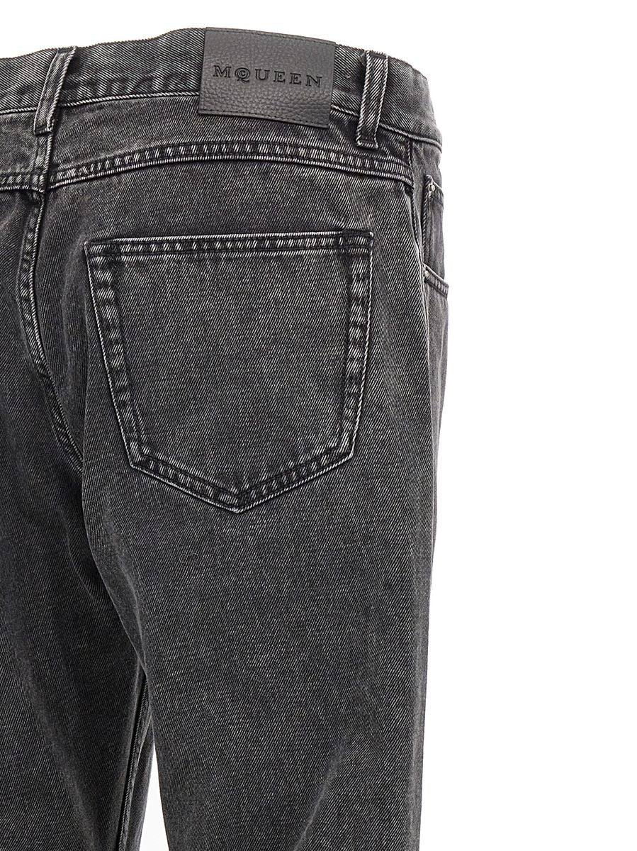 Alexander Mcqueen "Metal Plate" jeans