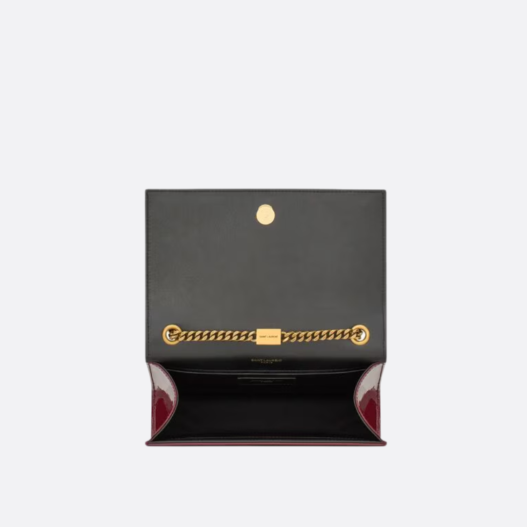 YVES SAINT LAURENT KATE SMALL PATENT LEATHER