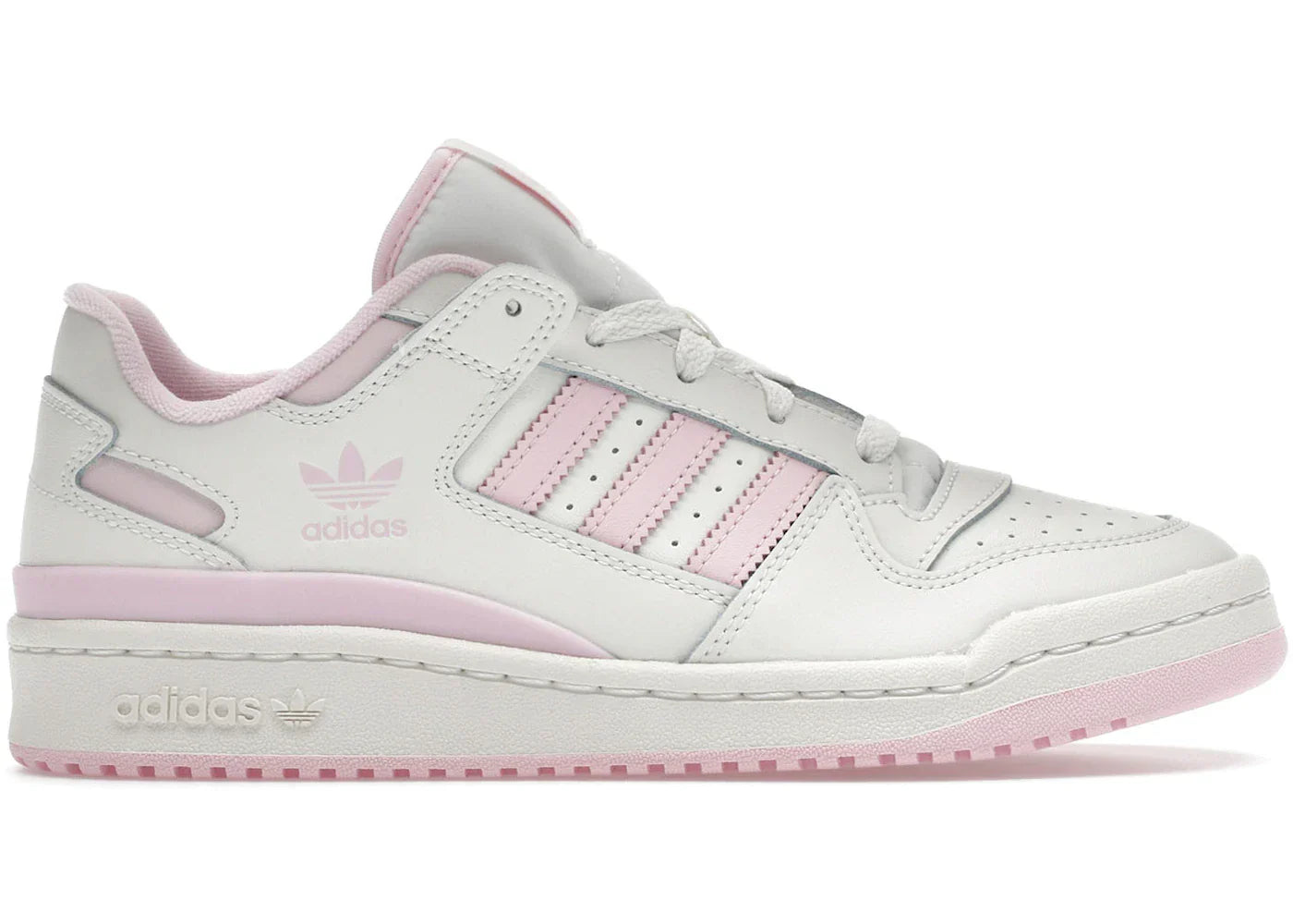 adidas Forum Low CL Cloud White Clear Pink (Women's)