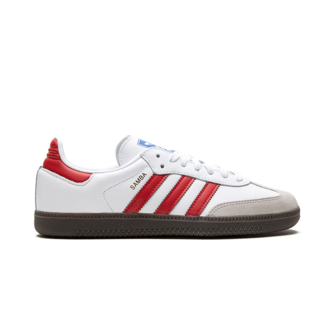 Adidas Samba OG White Scarlet 